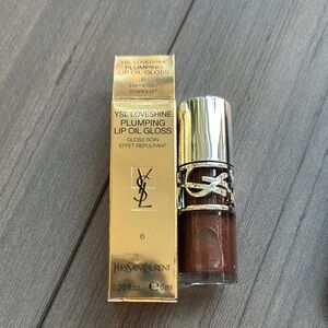 Brand new YSL Plumping Lip Oil Gloss in Espresso Stardust
